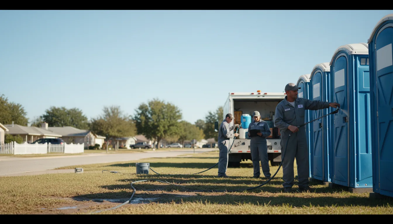 Long-Term Portable Toilet Rental in Castana, IA near me